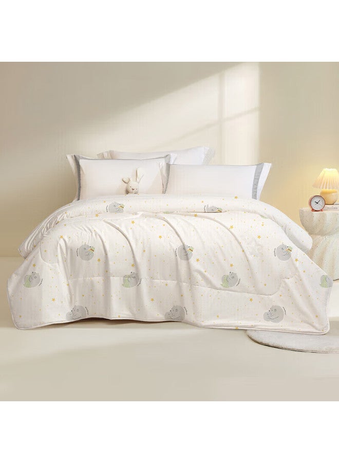 Luolaikids Luolai Children's Silk Quilt Baby A-class Cotton Silk Warm Winter Quilt Kindergarten Single Quilt Core 120*150 - Image 4