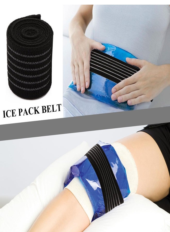 JFRHUDS 4Pack Elastic Ice Pack Straps,35.5" x 2" Reusable Fastening Bands - Image 5