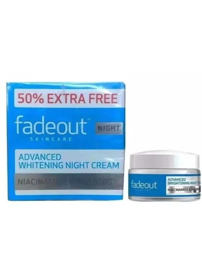 Fade Out Advanced Whitening & Brightening Night Cream, 75ml
