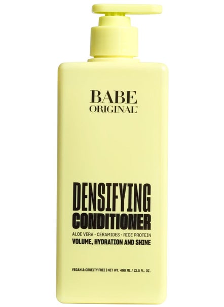 BABE ORIGINAL BABE ORIGINAL Locks Densifying Hair Conditioner Thinning Hair Solution Promotes Thickness and Prevents Hair Loss for Fuller Thicker Hair Cruelty Free 135 fl oz 