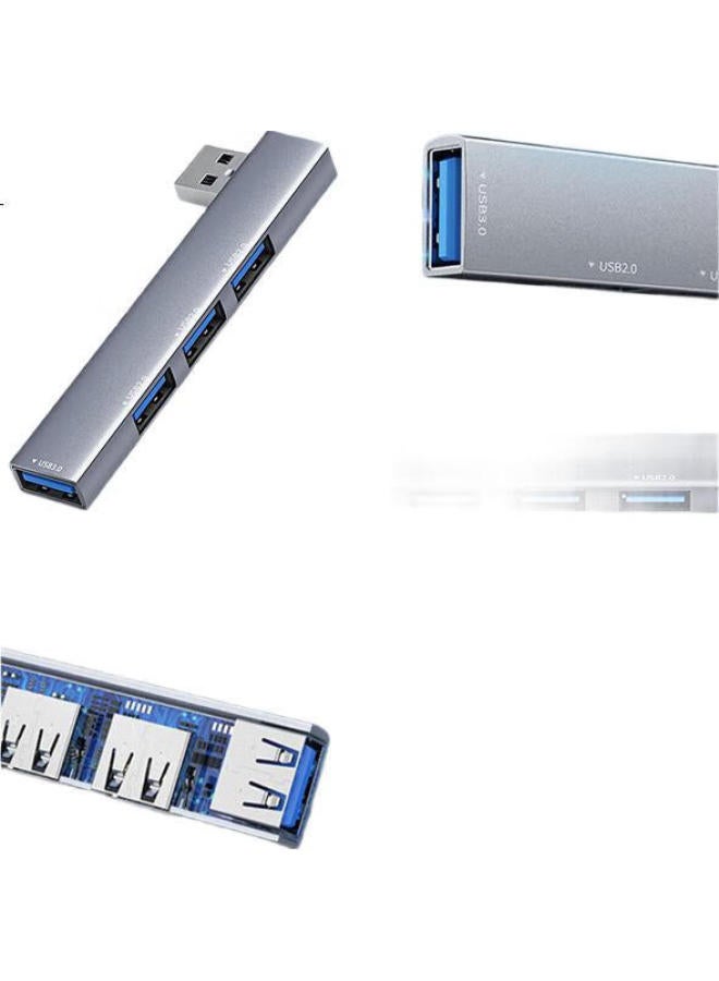 isky To Usb 3.0 Expansion Dock Splitter, Compatible 4-Port Usb Hub, Laptop Adapter, Usb Hub - Image 3