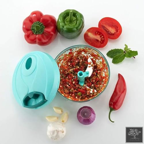 Sulfar Combo of Manual Stainless Steel Food Chopper & Vegetable Negi Cutter - Image 2