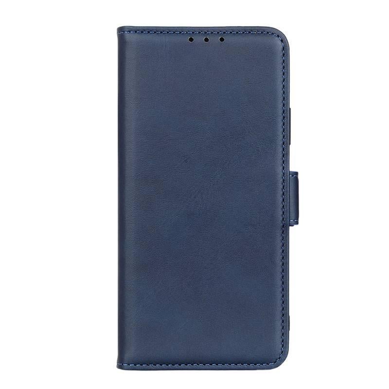 PU Protective Case for Redmi Note 13 Pro with Side Magnetic and Cow Grain Texture plus Shockproof plus Drop Protection plus Anti-Fingerprint in Brown - Image 5