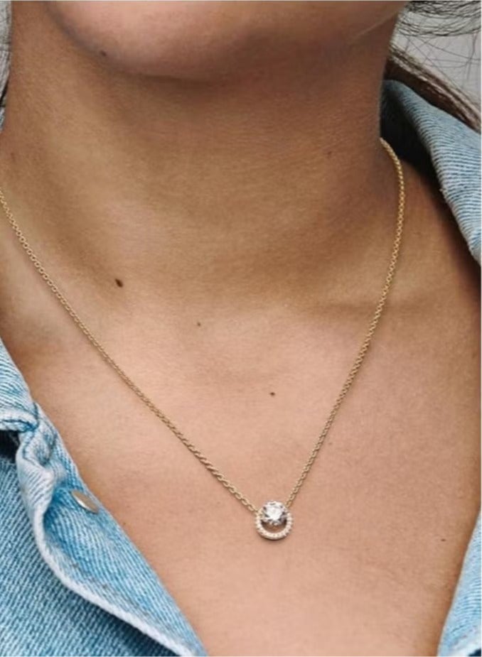 تشوميل مجوهرات الأبدية هالة دائرية متلألئة للنساء - Image 4