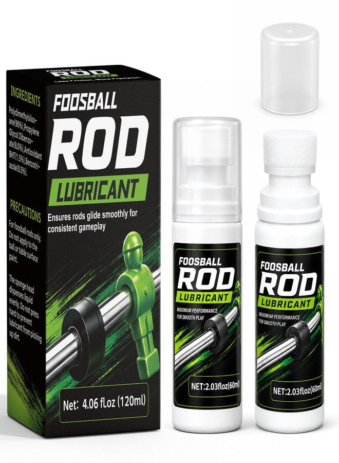 GDDP Foosball Rod Lubricant, 2 Pcs Silicone Lube with Sponge Applicator - Image 1
