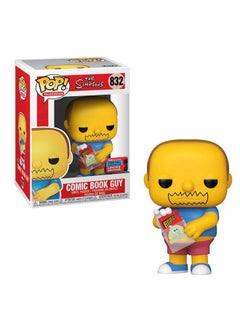 Pop Animation: The Simpsons Comic Book Guy Collectible Vinyl Figure Gift Idea Official Merchandise Toys For Children And Adults Tv Fans Figure For Collectors