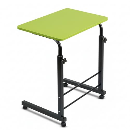 Radiant Multi-Purpose Laptop Table, Study Table | Adjustable Height, Portable for Office, Work Form Home | DIY Table, Easy to Assemble (Green with Black Leg) - Image 1