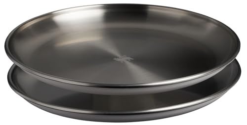 Stanley Wildfare Pro 15-Piece Stainless Steel Fry Pan Cook Set | 8.75 in Fry Pan with Fold & Lock Handle | Plates and Utensils | Camping Essentials for Your Camp Kitchen | BPA-Free - Image 5