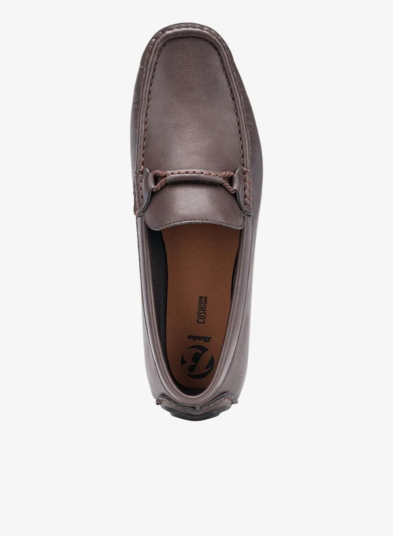 Bata Brown Classic Leather Formal Loafers for Men | Best Price UAE