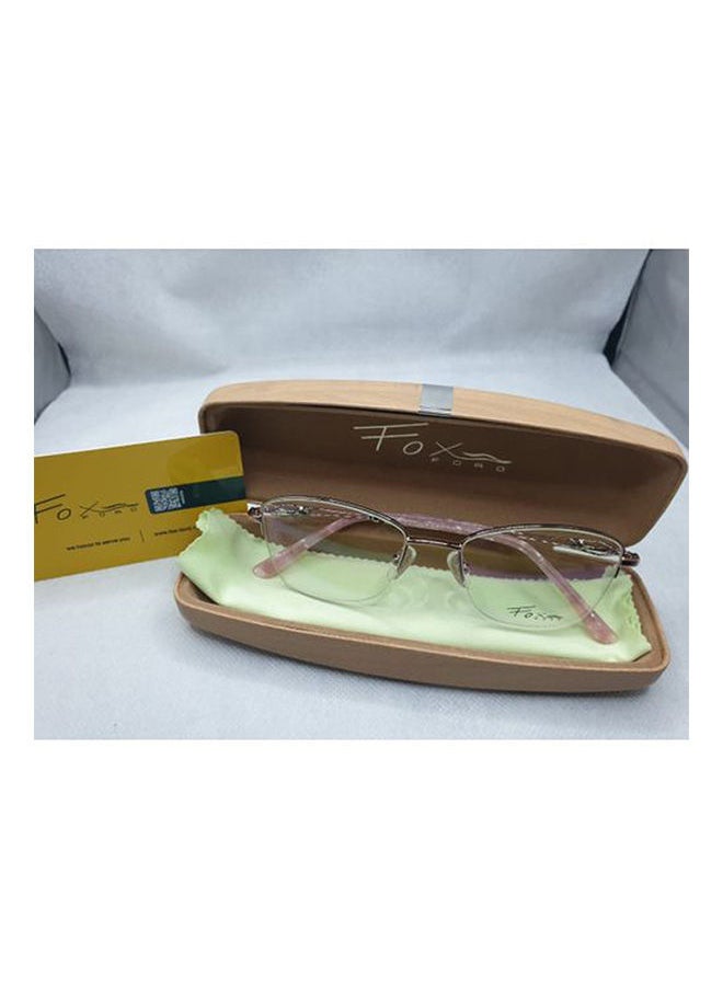 Fox Ford - Semi-Rimless Cat Eye Eyeglass Frame 12268J-C07 - Image 1