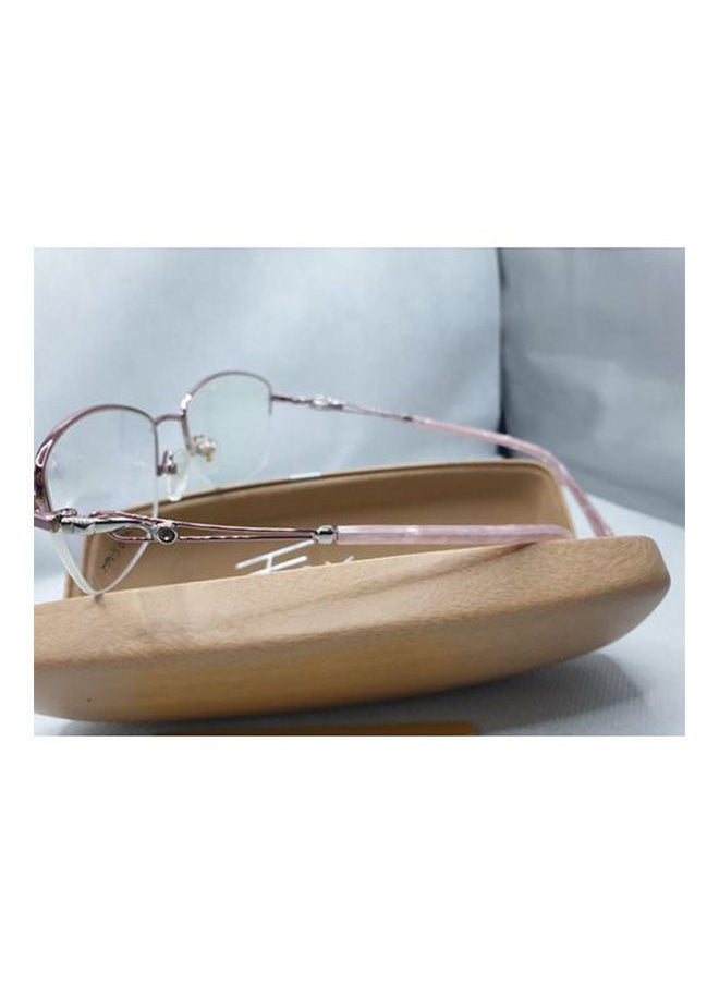 Fox Ford - Semi-Rimless Cat Eye Eyeglass Frame 12268J-C07 - Image 1