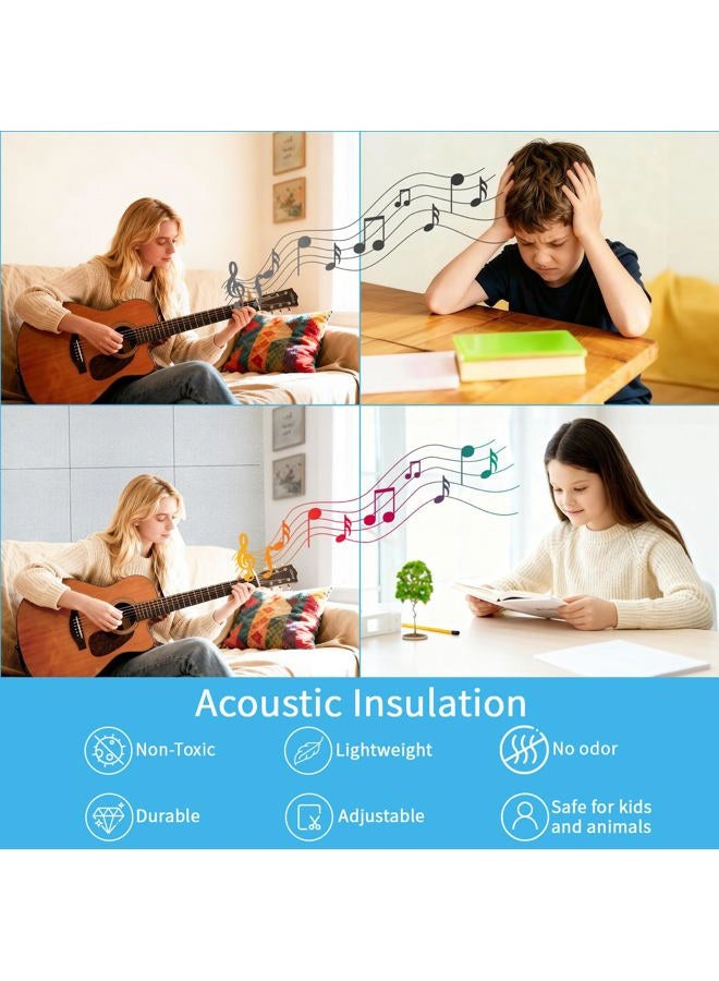 Art3d Smooth Drop Ceiling Tiles 2ft x 2ft, 12-Pack Waterproof Polyester Ceiling Panels for Office Basement Kitchen Recording Room, No Sag、 Breakage、Reusable,Covers 48 Sq.Ft, White - Image 4