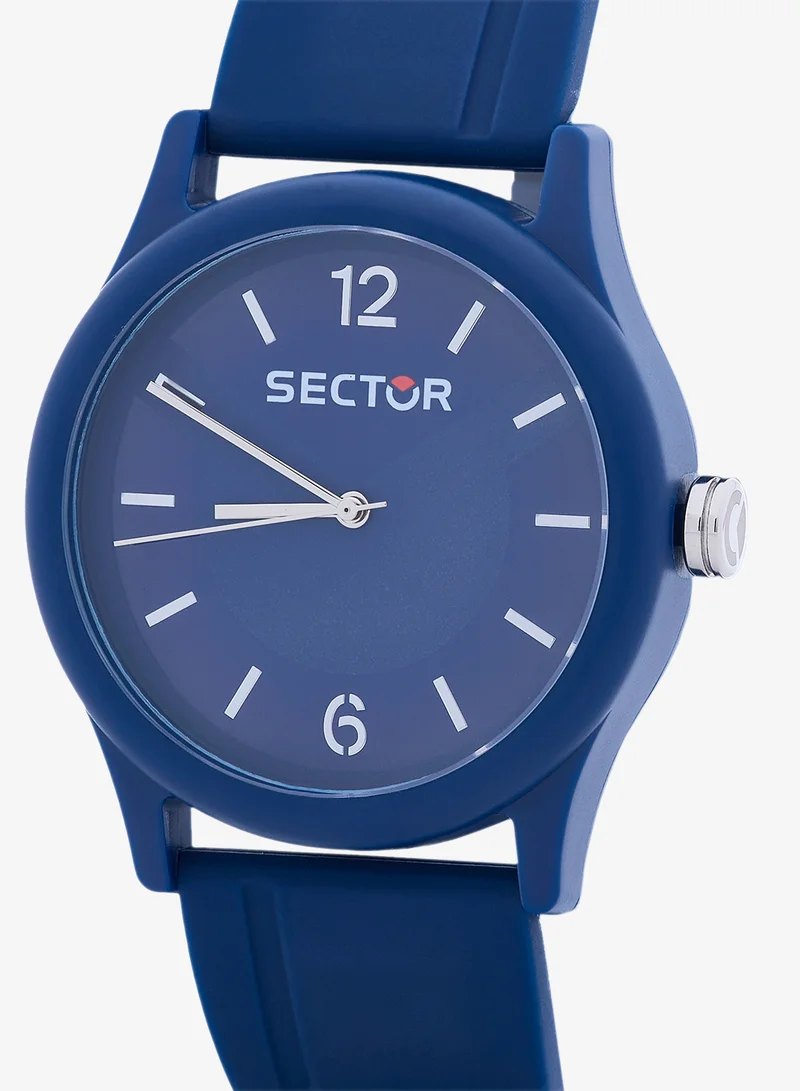 Sector EX-Q collection Men's Blue Silicon watch - R3251203003