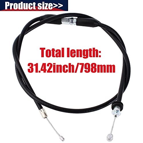 QAZAKY 31inch Throttle Cable Line for 49cc 50cc 70cc 90cc 110cc 125cc Kids ATV Quad 4 Wheeler Mini Pit Dirt Bike TaoTao Kazuma Buyang Coolsport Roketa Sunl Baja Kymco - Image 3