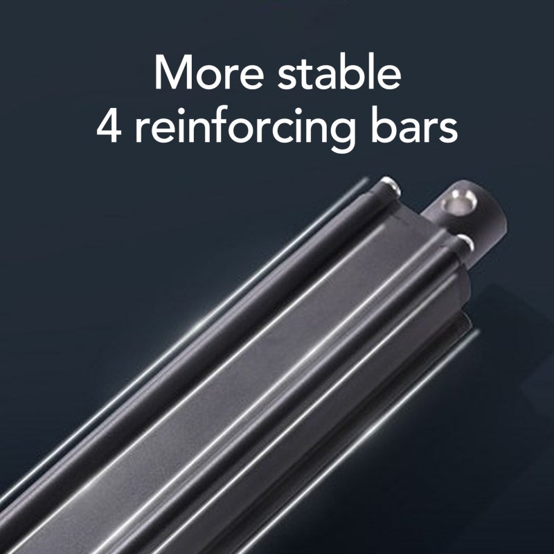 Electric Actuator: Industrial-Grade Black Aluminum Alloy - Precise Low Noise Linear Motion for Medical Beds, Industrial Lifts, Camera Stands & Projector Systems - Image 4