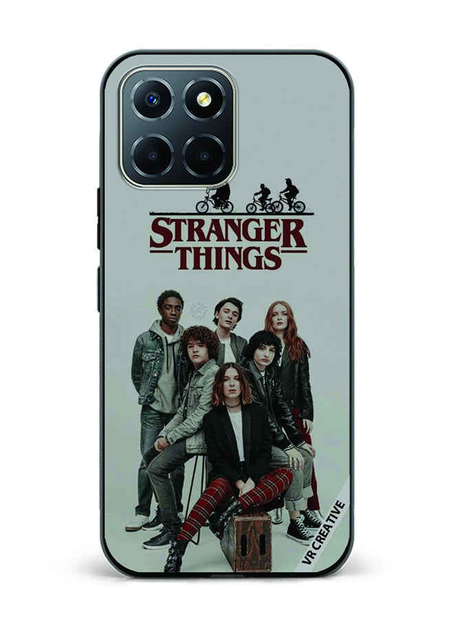 VR CREATIVE Protective Case Cover For Honor X6 Strangers Thing Design Multicolour - Image 1