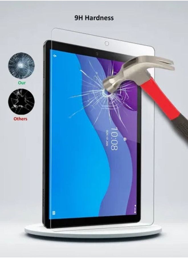 Generic - Tempered Glass Screen Protector For Lenovo Tab M10 HD 10.1 Inch (TB-X306) Clear - Image 1