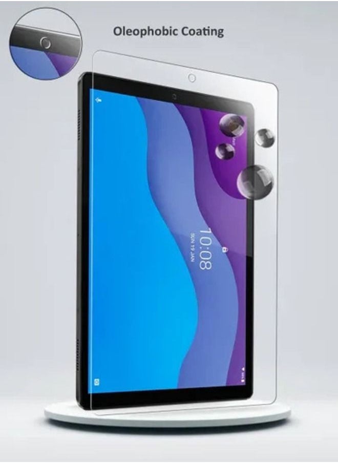 Generic - Tempered Glass Screen Protector For Lenovo Tab M10 HD 10.1 Inch (TB-X306) Clear - Image 1