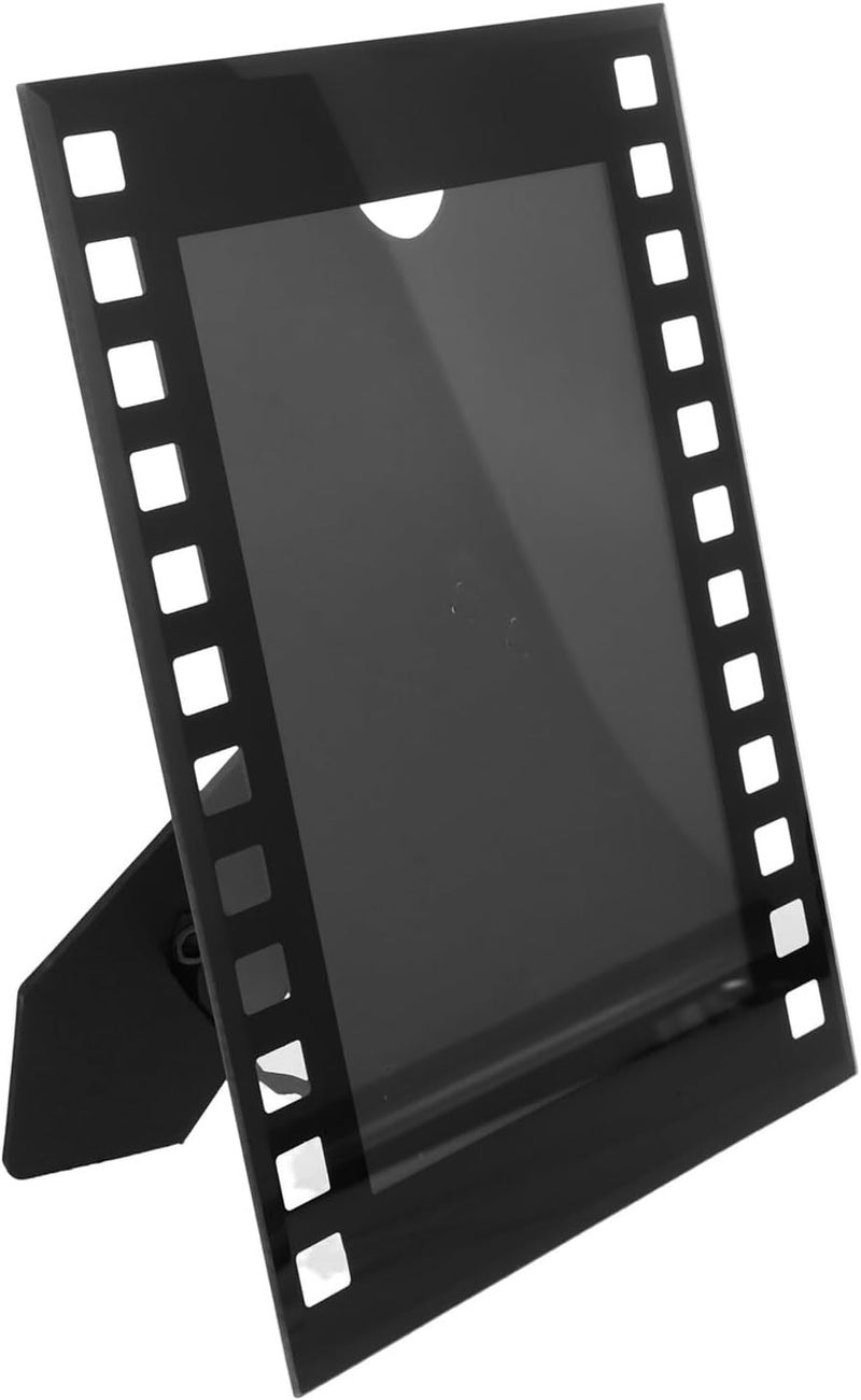 PRETYZOOM Vintage Film Strip Picture Frame 7-inch Standing Tabletop Photo Display for Bridal Photography, Freestanding Movie Photo Frame for Living Room and Studio Decoration - Image 1