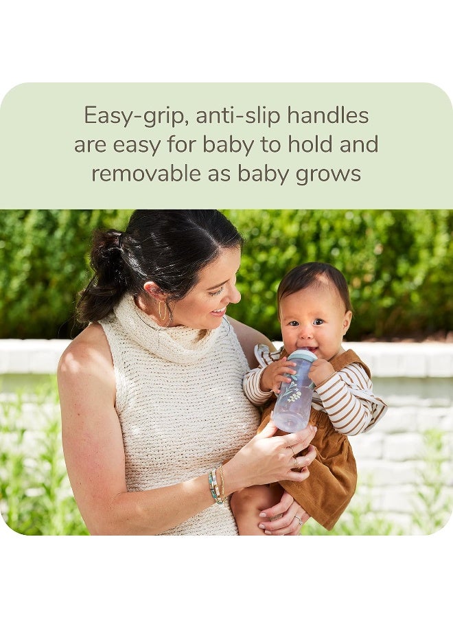 NUK for Nature Learner Cup, 10 oz, 9+ Months â€“ BPA Free, Spill Proof Sippy Cup - Image 3