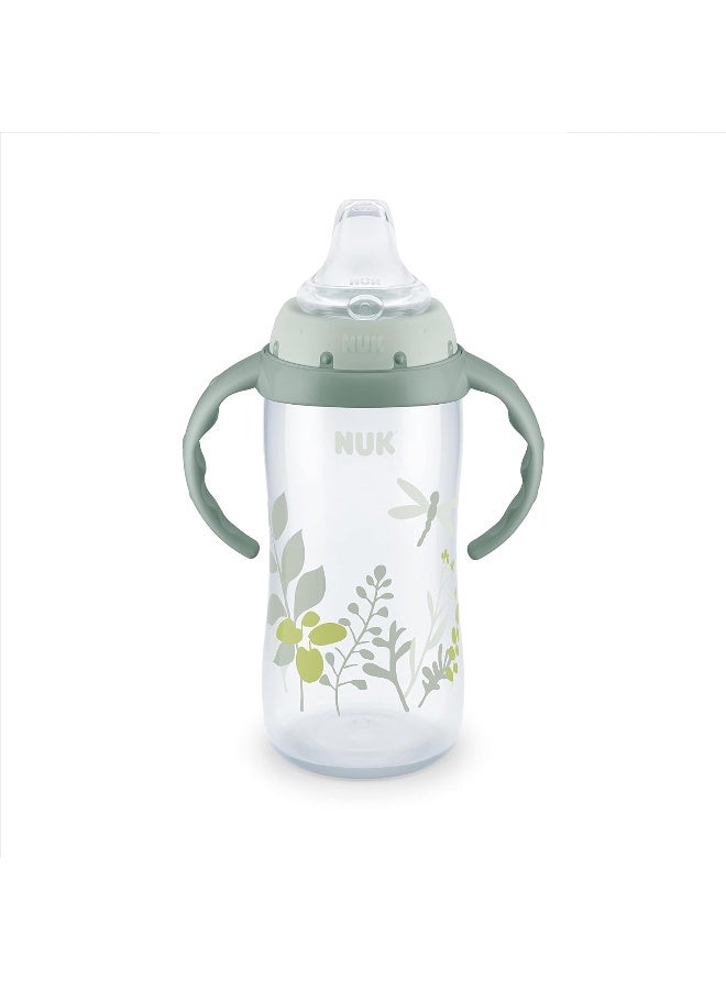 NUK for Nature Learner Cup, 10 oz, 9+ Months â€“ BPA Free, Spill Proof Sippy Cup - Image 1