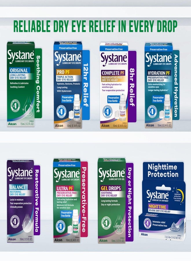 Alcon Systane Long Lasting Lubricant Eye Drops, 15-mL - Image 3