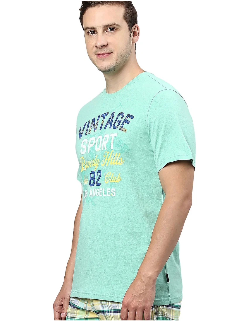 bhpoloclub Slogan Crew Neck T-Shirt