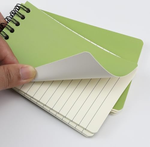 Aacehlh 12 Pack Pocket Notebooks, 3x5 Small Notepads, Mini Spiral Notebooks, 60 Sheets/120 Pages,Lined College Ruled Paper, Memo Pads for Home, Office, School or Travel (Colorful) - Image 4