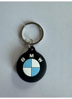 For Apple AirTags Silicone Protective Case Cartoon Minnie Case Airtag Bluetooth Locator Tracker-Color:BMW-Applicable Model:AirTags