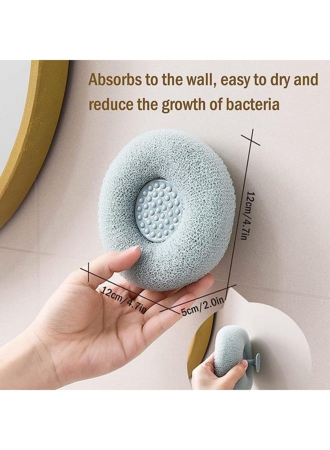 PARVY® Bath Shower Loofah Sponge ScrubberLoofah for Bathing Exfoliator for Women, Men, Babies & Kids (1Pcs) (Multicolor) - Image 4