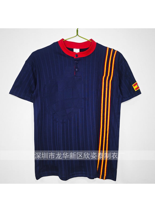 Dark Blue Football Jersey - Image 1