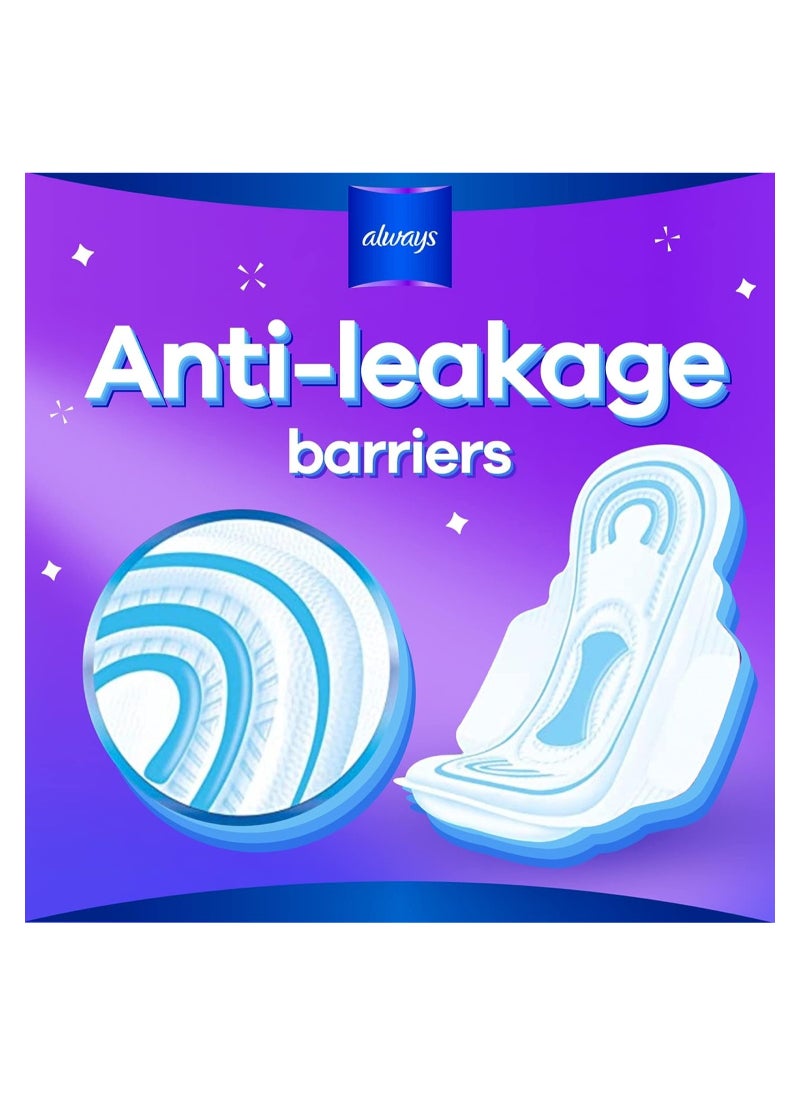 Cool And Dry No Heat Feel Maxi Thick Sanitary Pads With Wings - 30 Pad Count Large