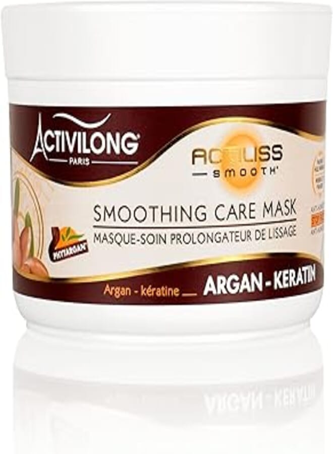 Activilong actiliss smoothing care mask organic argan and keratin 200 ml