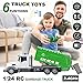 CALEST 24Ghz Remote Control Garbage Truck Toys124 RC Garbage Truck with 6 Channel Remote Control Waste Management Garbage Truck Birthday Gifts Ideas for Boys Age 38 Year Old - Image 4