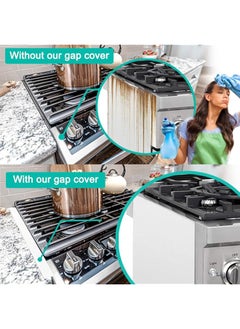 Stove Counter Gap Cover Kitchen Silicone Oven Gap Filler – 25 Inches Countertop Strips Gap Guard Easy To Clean White - pzsku/Z5D1B163FB182732BD689Z/45/_/1741178858/159133ff-5ead-4b57-b387-9f50dce2bb47