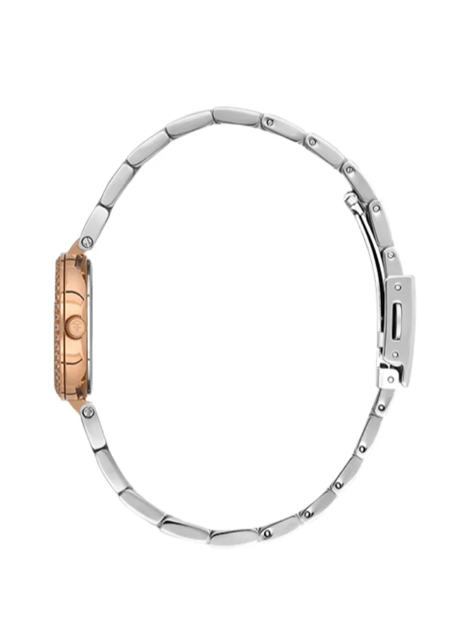 Freelook Paris Freelook - Lumiere Women's Watch | Steel Case | Stainless Steel Band | Silver & Round Dial | Analog | Japanese Quartz | Mineral Glass | Premium Luxury Watch | Ideal Gift | Water Resistant 50 Meters