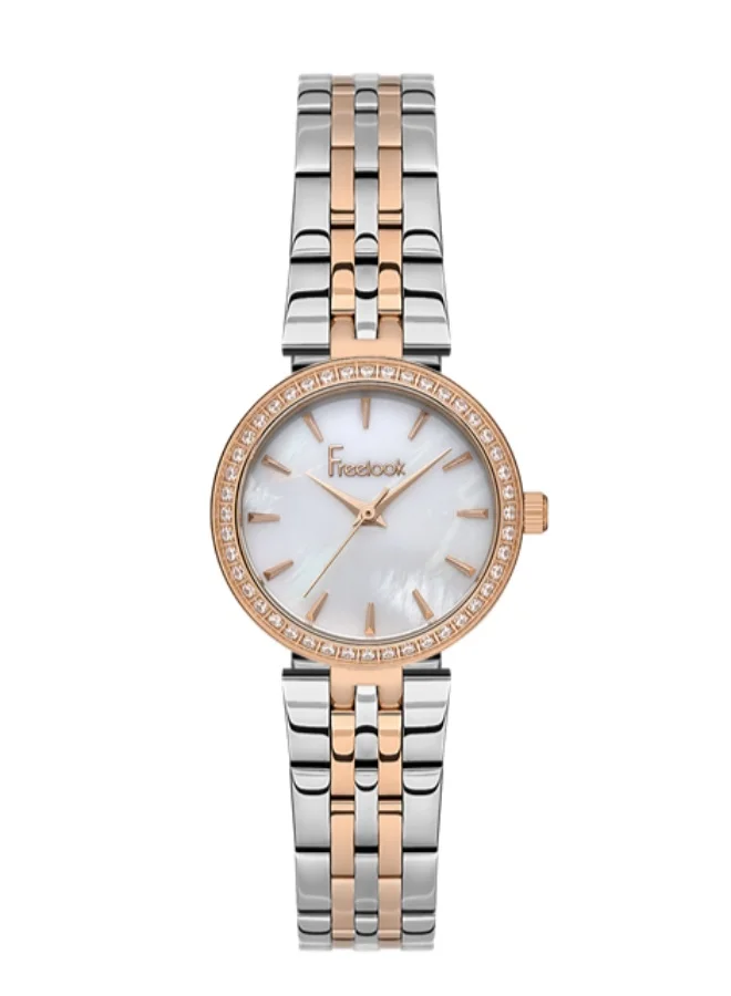 Freelook Paris Freelook - Lumiere Women's Watch | Steel Case | Stainless Steel Band | Silver & Round Dial | Analog | Japanese Quartz | Mineral Glass | Premium Luxury Watch | Ideal Gift | Water Resistant 50 Meters