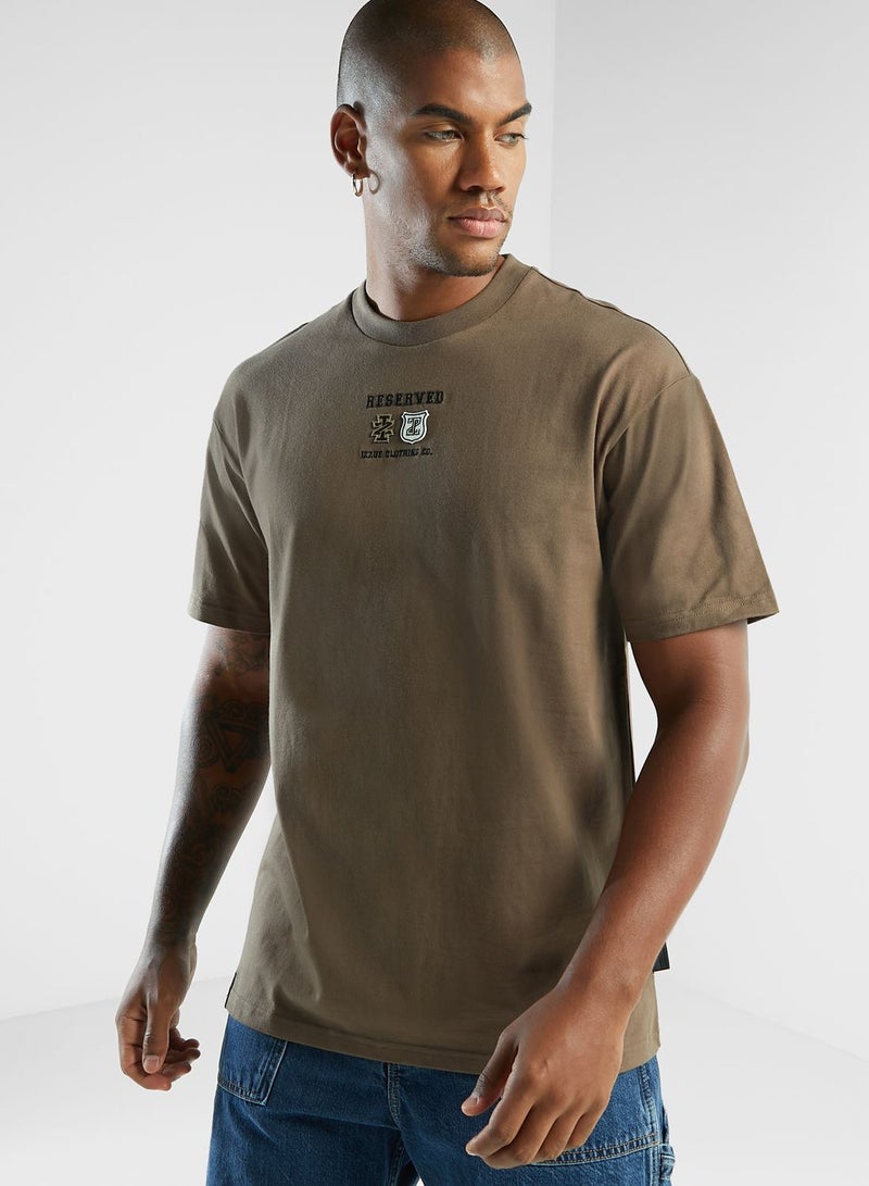 izzue Fabric Badges T-Shirt - Image 1