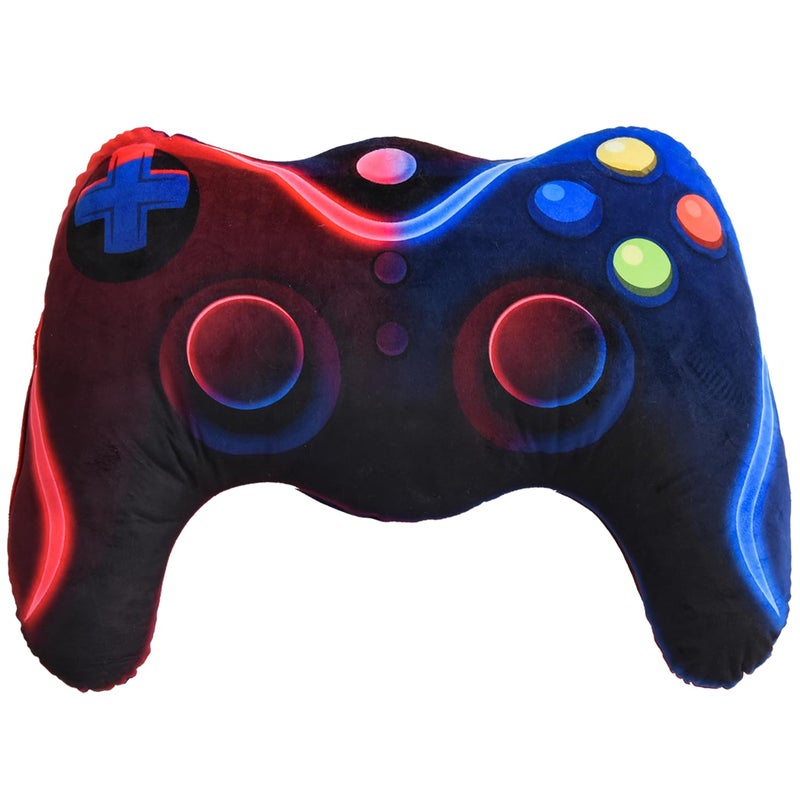 Meeting Story Meeting Story Game Controller Shaped Plush Throw Pillow Cushion for Boys and Girls Gamer Room Decoration for Sofa CouchComputer ChairBed Gifts for Teen Boys Gaming Toy Pillow Red Blue Large 