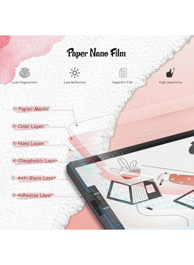2 Pack Paper Screen Protector Compatible With Ipad Pro 11 Inch 2022 2021 2020 2018 Models Ipad Air 5Th 4Th Generation 10.9 Inch - Image 3