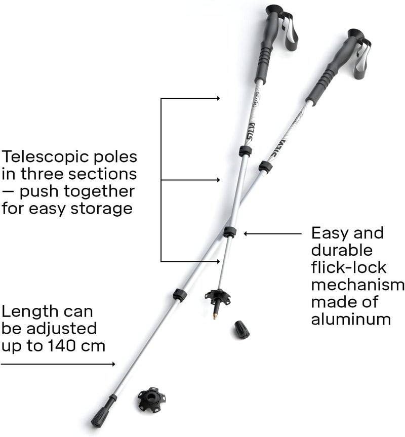 سيلفا أقطاب الرحلات الألومنيوم - Image 3