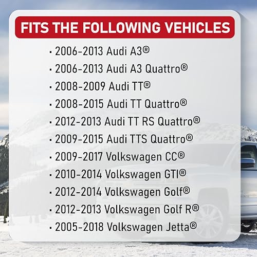 AA Ignition HVAC Blower Motor Replacement with Fan & Resistor - Compatible with Audi and Volkswagen - A3, A3 Quattro, TT, TT Quattro, TTS Quattro, CC, GTI, Golf, Golf R, Jetta - Replaces 700241, 1K1820015 - Image 5