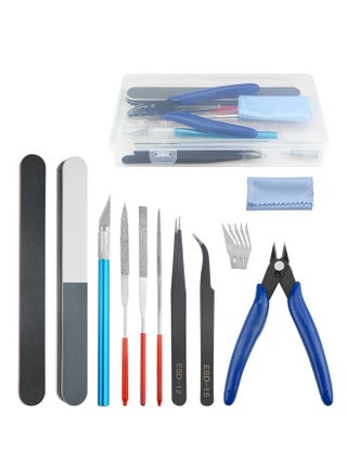 WMYCONGCONG 15 PCS Gundam Model Tools Kit Modeler Basic Tools Hobby Building Tools Kit for Buildings Cars Airplanes Model Assemble Building Repairing and Fixing - pzsku/Z5D1B78D63F4E520E36E7Z/45/1745582652/9be67da6-6cbf-4db6-a2dd-0f37d68c991f