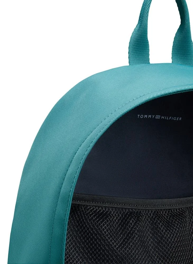 Tommy Hilfiger Platinum Teal Kids' Logo Dome Backpack for Men | Best Price UAE
