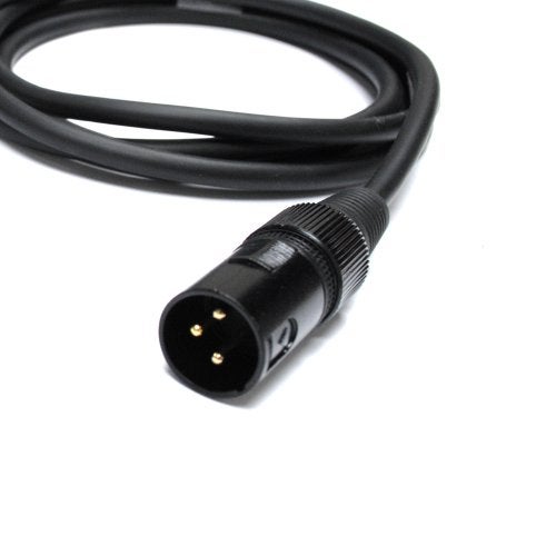 AUDIO 2000'S Audio2000's C14012P2 12 Ft 1/4" TRS Right Angle to XLR Male Cable (2 Pack) - Image 3