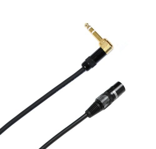 AUDIO 2000'S Audio2000's C14012P2 12 Ft 1/4" TRS Right Angle to XLR Male Cable (2 Pack) - Image 2