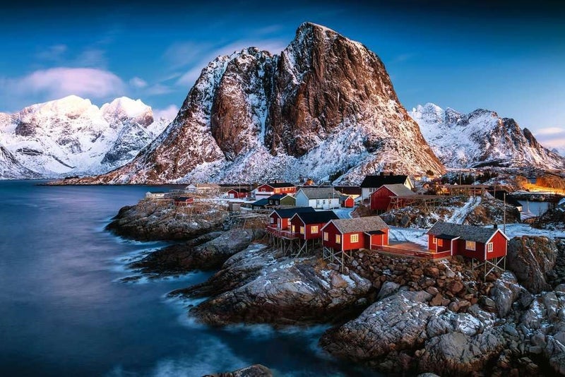 رافنسبورغر لغز Ravensburger Hamnoy Lofoten، 3000 قطعة، متعدد الألوان، 48 × 32 بوصة - Image 2