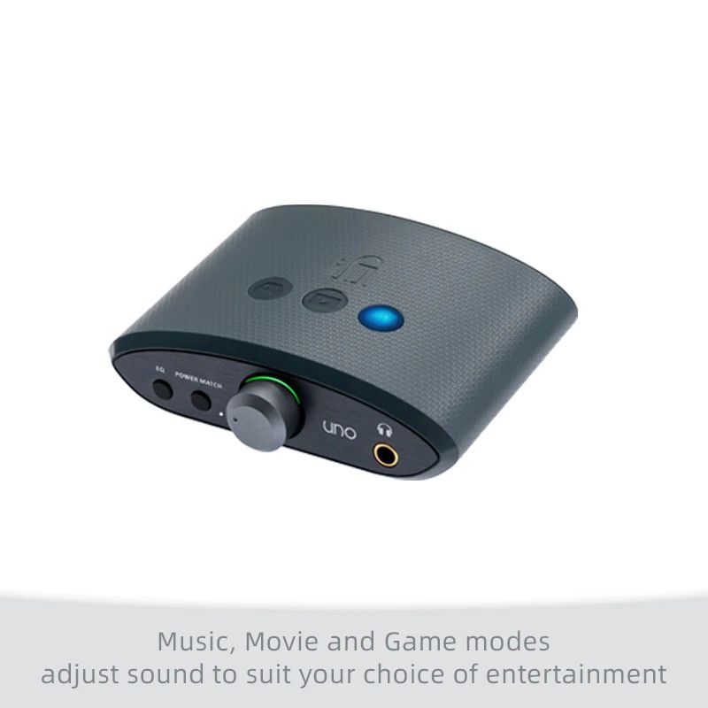 iFi Audio UNO Desktop All-in-One Decoding Amplifier, DSD MQA - Image 2