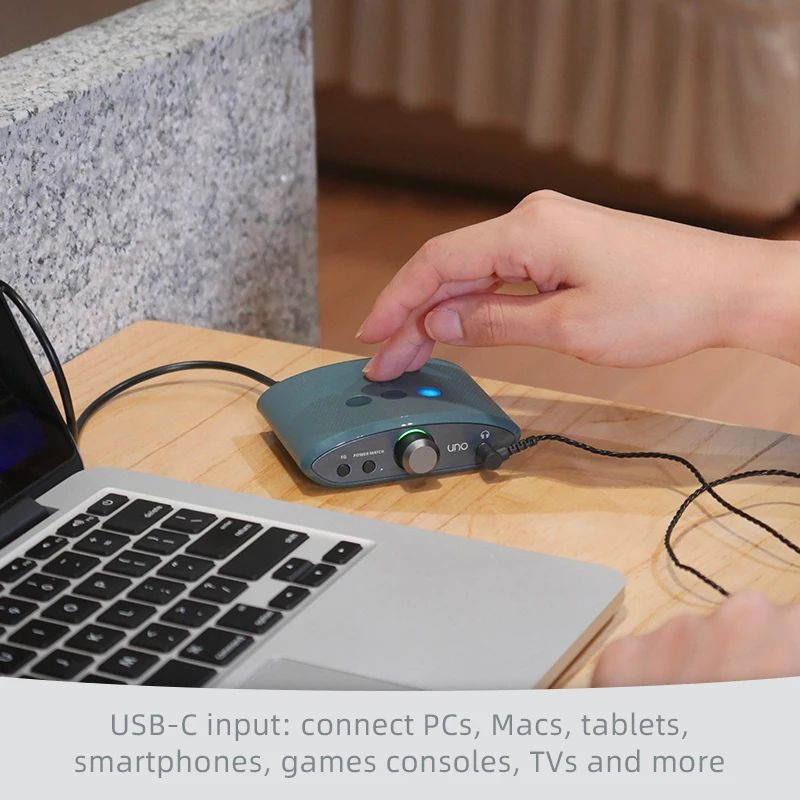 iFi Audio UNO Desktop All-in-One Decoding Amplifier, DSD MQA - Image 5