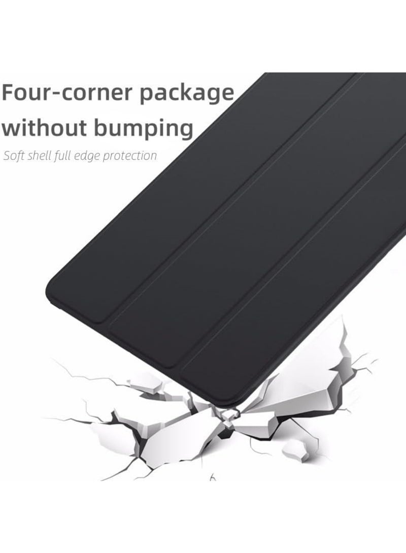 Rock Pow Clear Case Compatible with Xiaomi Redmi Pad SE 8.7 Inch (2024) Acrylic Transparent and Anti-yellowing Tablet Case Auto Sleep/Wake Multi-angle Bracket - Image 4